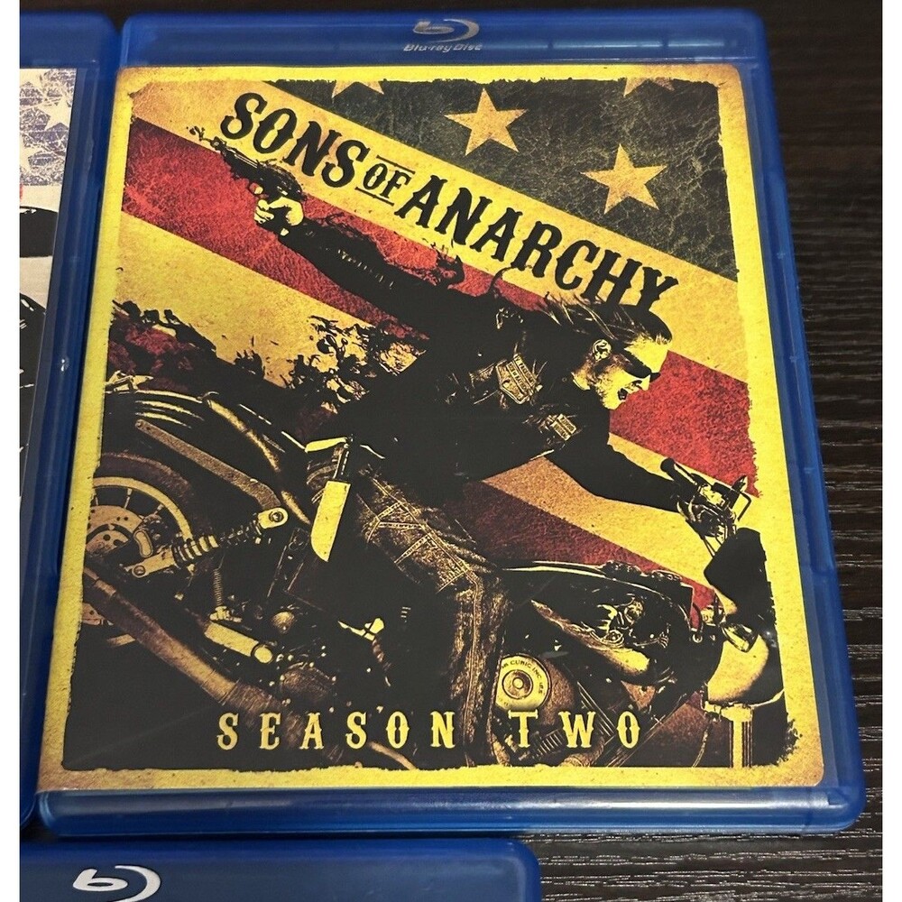 Sons of Anarchy Seasons 1 2 3 Blu-ray Complete TV Series Sets SOA FX - Picture 3 of 8